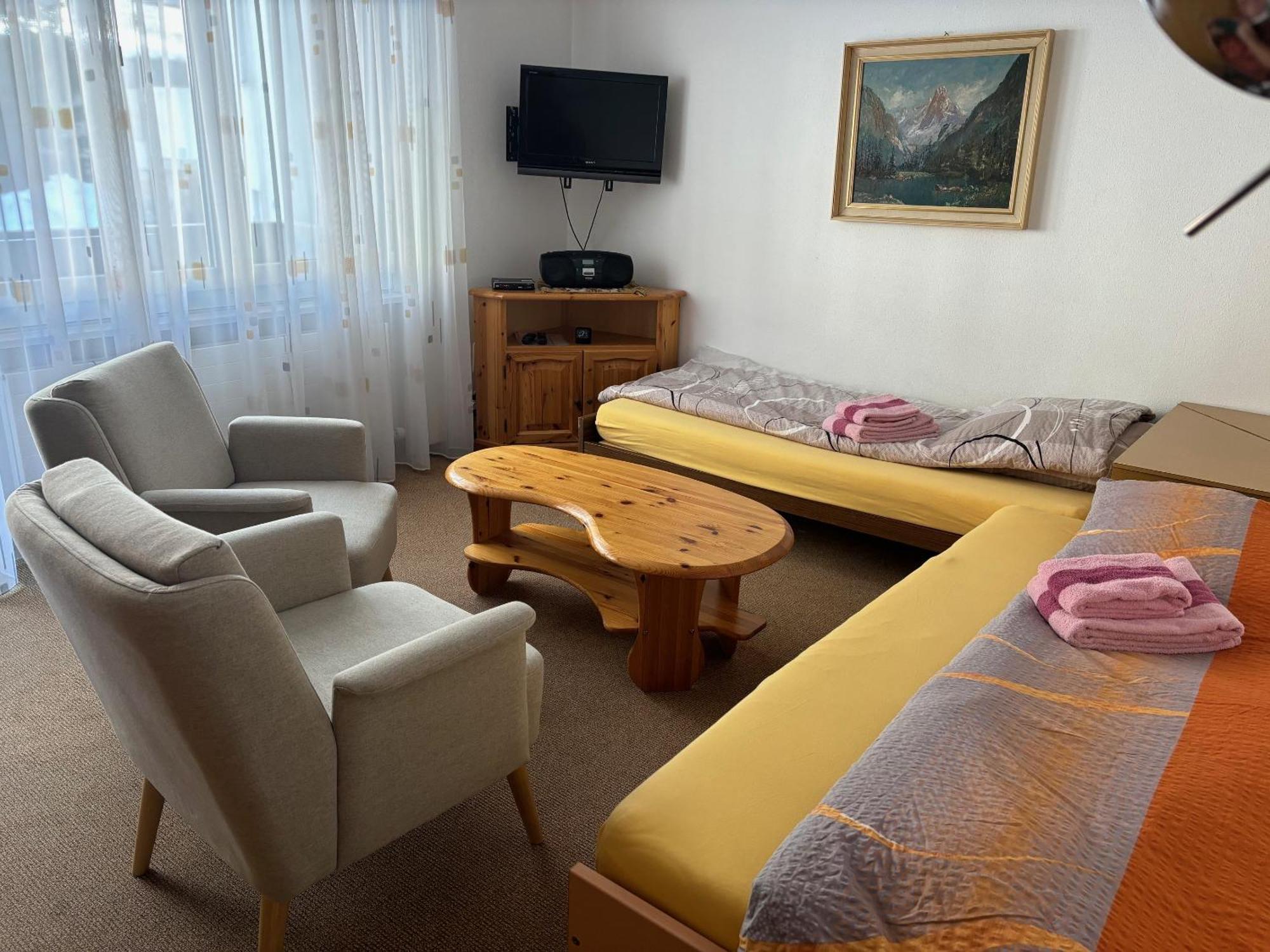 Residenz Majesta Apartment Leukerbad Bagian luar foto